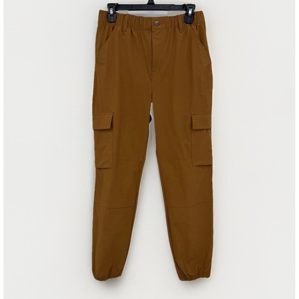 Carhartt Boys Rugged Flex Cargo Joggers Pants L Large 14-16 Carhartt Brown/Khaki